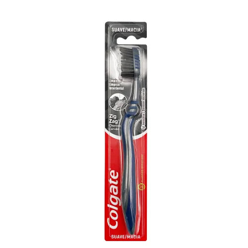 CEPILLO COLGATE ZIG ZAG SUAVE CARBON