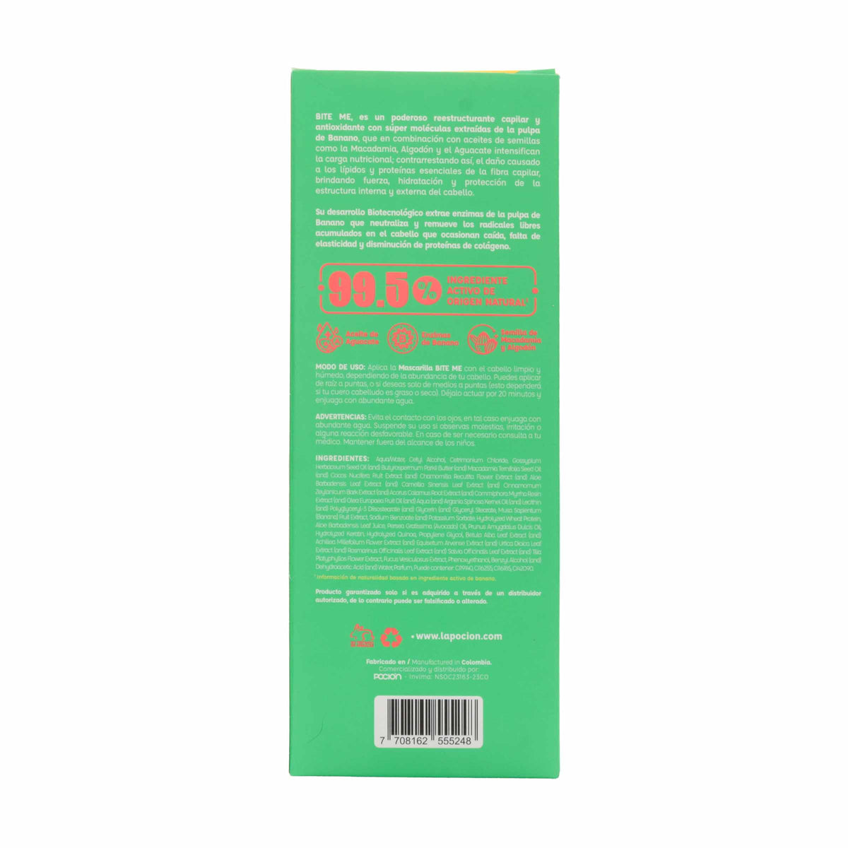 MASCARILLA BITE ME LA POCIÓN 250 ML