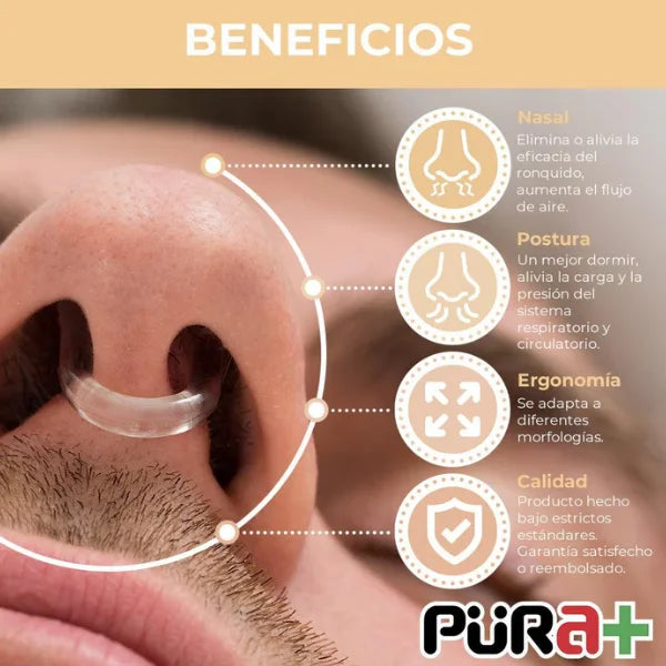 ORTHOPROTECT PÜRA+DILATADOR NASAL INTERNO DE SILICONA X 2 UND