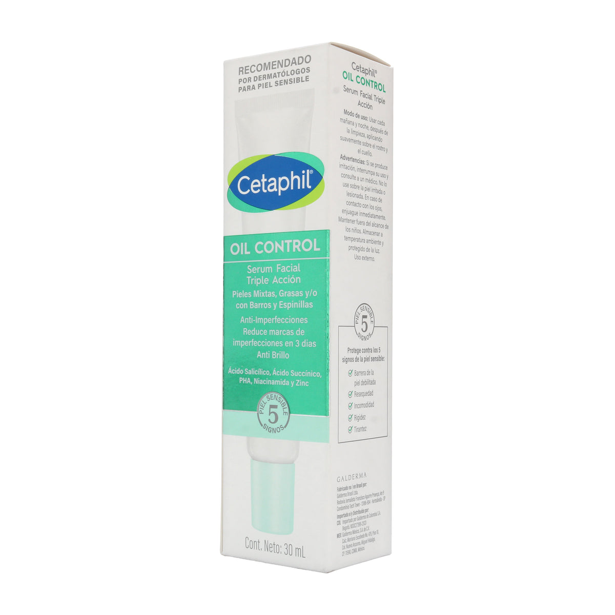 CETAPHIL OIL CONTR SERUM FAC TRI AC 30ML