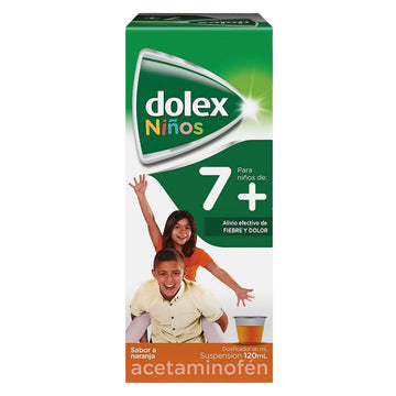 DOLEX JARABE NIÑOS  7+ 120 ML